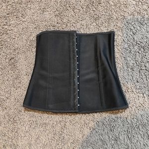 Black Waist Trainer Corset 3XS